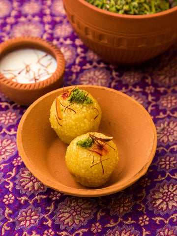 Kesar Boondi Ladoo